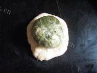 自己做的抹茶红豆面包做法图解6)