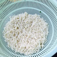 美味的培根炒面做法图解5)