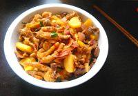 家常菜香辣鸡杂