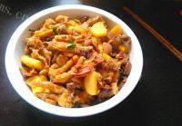 家常菜香辣鸡杂
