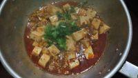 诱人的肉末烧豆腐