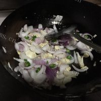 懒人版洋葱炒鸡蛋做法图解4)