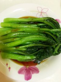 懒人菜白灼菜心做法图解9)