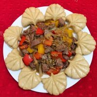 美味莜麦牛肉粒做法图解1)