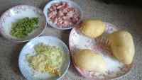 家常菜肉末土豆泥做法图解1)