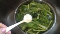 蒜蓉炒菜芯做法图解2)