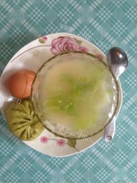 好吃的小米菜叶粥做法图解6)