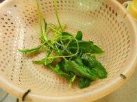 秀色的菠菜鸡蛋饼做法图解1)