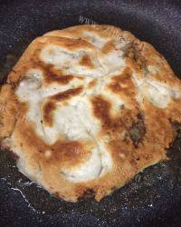 美味的肉末煎饼