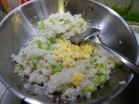 爱上丝瓜鸡蛋焗饭做法图解9)