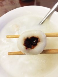 好吃自制花生汤圆、巧克力做法图解14)