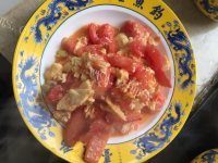 西红柿炒鸡蛋做法图解7)