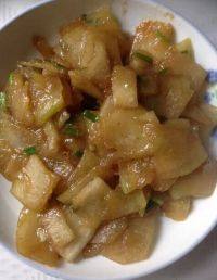 家常菜炒冬瓜