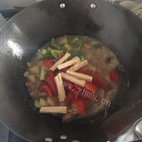好吃的双椒烩饭做法图解9)