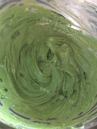 美味的抹茶芝士蛋糕做法图解8)