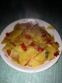 家常菜辣炒土豆片