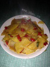 家常菜辣炒土豆片