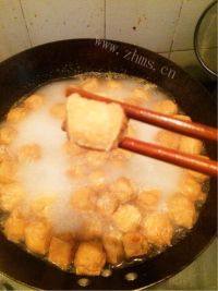 家常菜油豆腐塞肉做法图解5)