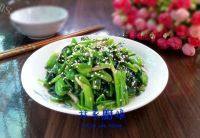 自制芝麻菠菜