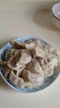 自制猪肉白菜饺子
