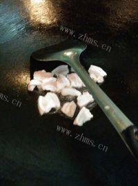 家常菜苦瓜炒肉做法图解5)