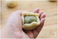 抹茶绿豆酥做法图解19)