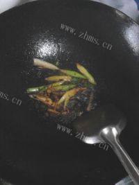 家常菜素炒莴笋做法图解4)
