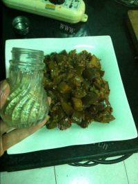 家常菜肉末烧茄子