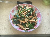 家常菜韭菜炒豆干