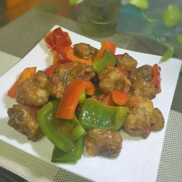 美味佳肴般的酸甜排骨