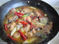 美味的新疆大锅鱼