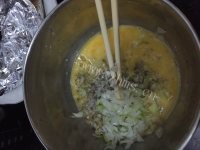 美味的香菇鸡蛋米饭做法图解2)