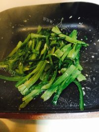 家常菜清炒油菜做法图解4)