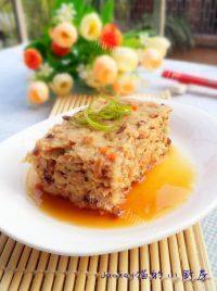 香菇蒸肉饼自制