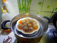 简易的口蘑酿肉做法图解13)