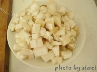 家常杏鲍菇炒红腰豆做法图解2)