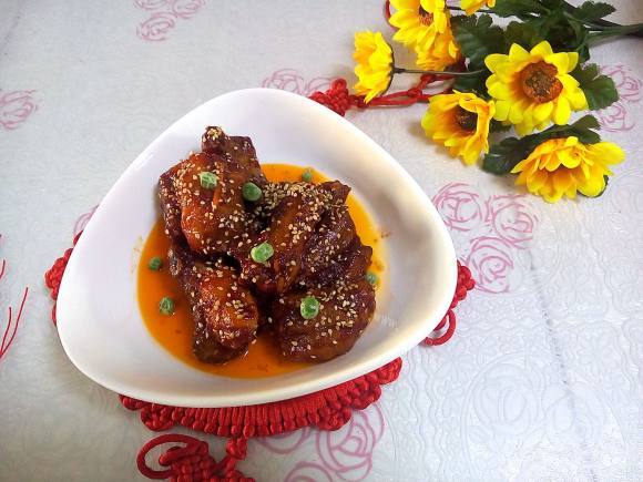 色味俱佳的糖醋排骨