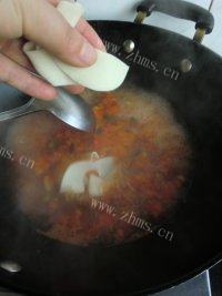 西红柿面片汤自制做法图解9)