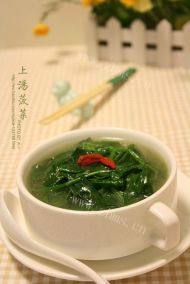 清淡的上汤菠菜