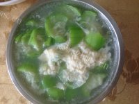 DIY丝瓜蛋汤做法图解8)