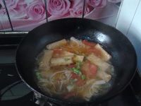 美味的番茄豆腐汤