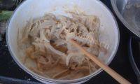 绿色食物椒盐蘑菇做法图解4)