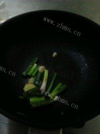 简单易做的莴笋炒鸡蛋做法图解5)