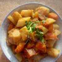 好吃的南瓜炖土豆的做法图解十三