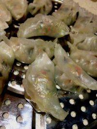 自己做的水晶饺