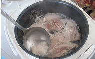 传统美食陕西肉夹馍做法图解5)