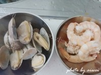 美味的海鲜焗饭做法图解7)