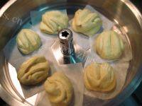 甘脆的南瓜花卷做法图解8)