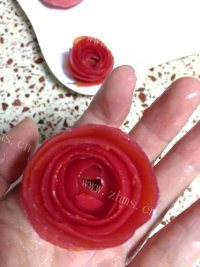 家常菜西红柿花做法图解7)