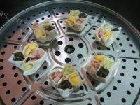 甘脆的四喜蒸饺做法图解9)